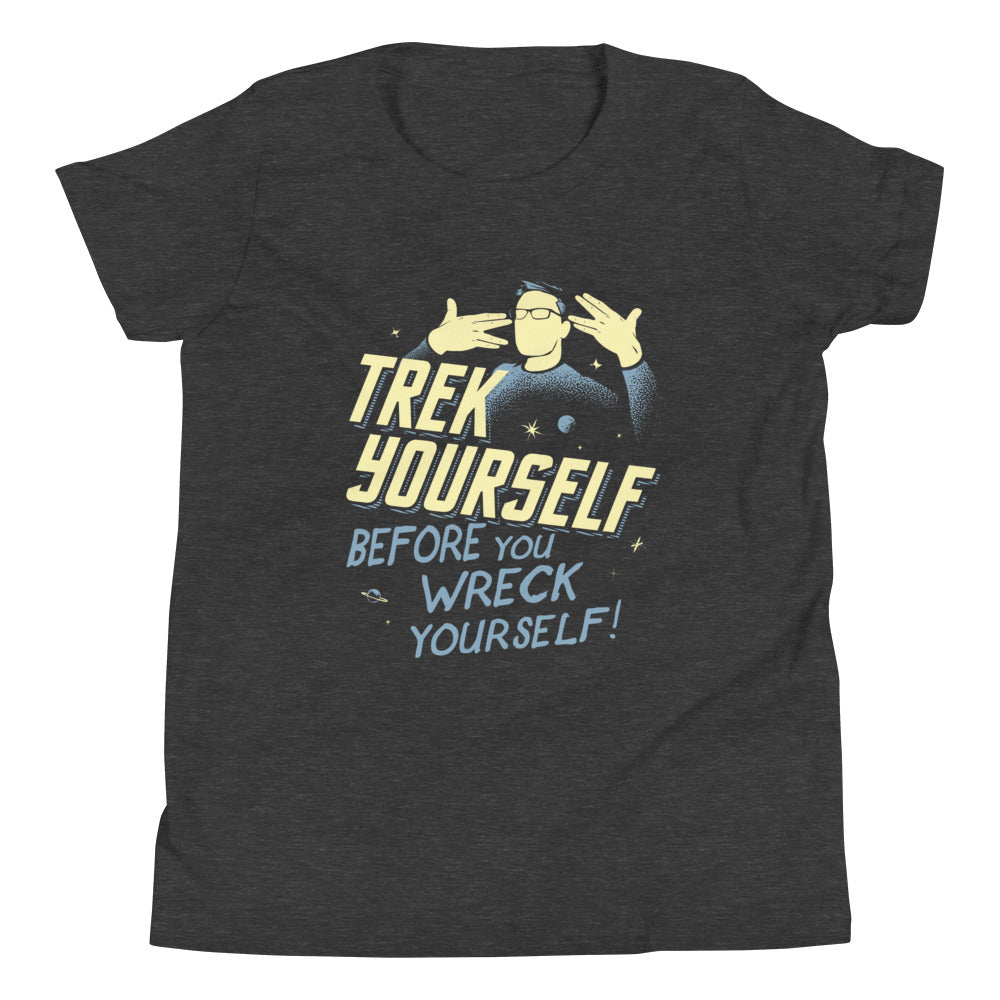 Trek Yourself Before You Wreck Kid's Youth Tee product image 5