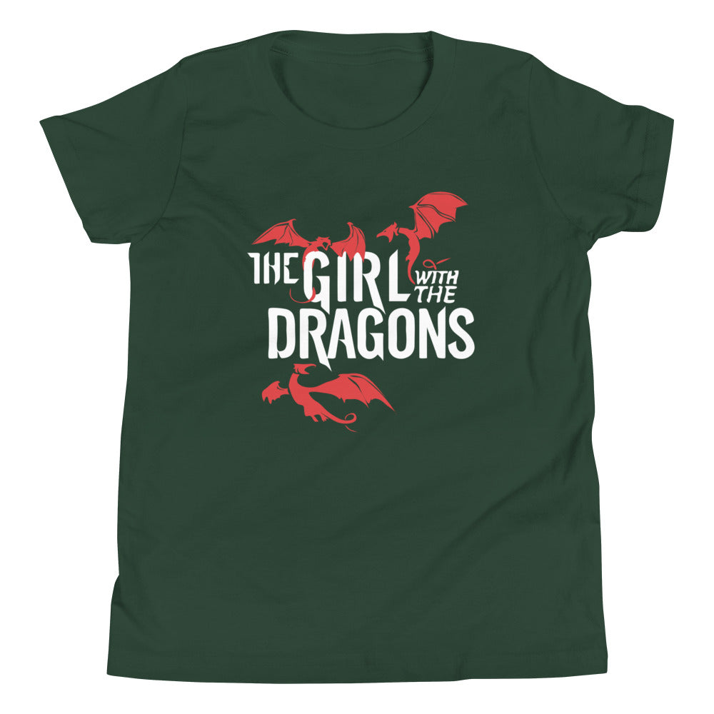 The Girl With Dragons Kid's Youth Tee product image 3