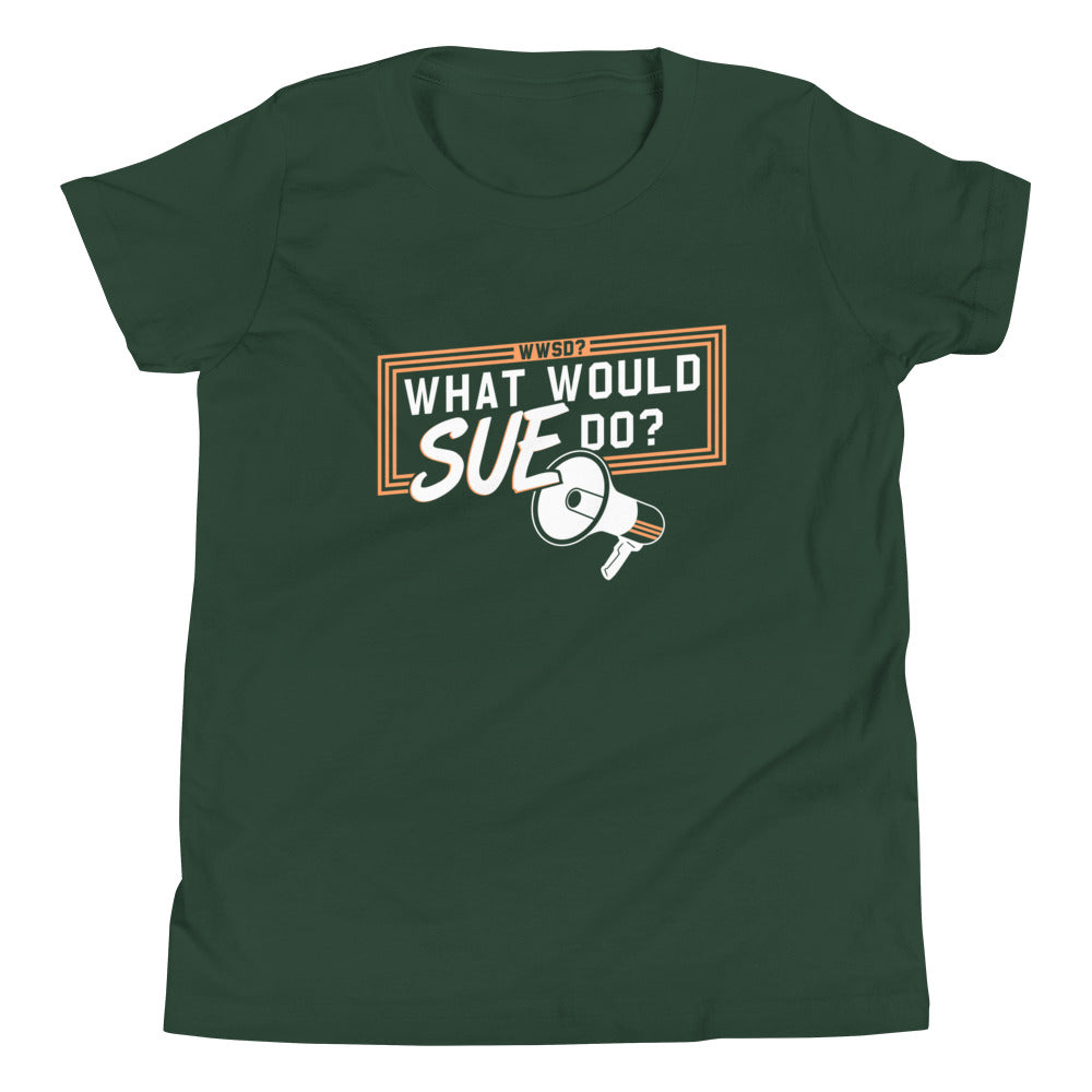 What Would Sue Do? Kid's Youth Tee product image 4