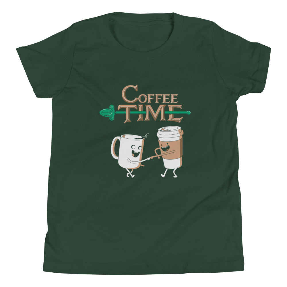Coffee Time Kid's Youth Tee product image 4