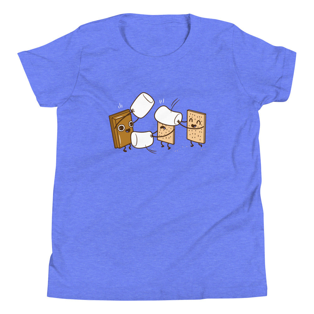 How S'mores Are Made Kid's Youth Tee product image 5