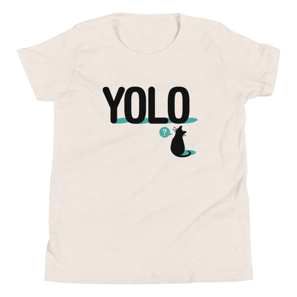 YOLO Cat Kid's Youth Tee product image 1