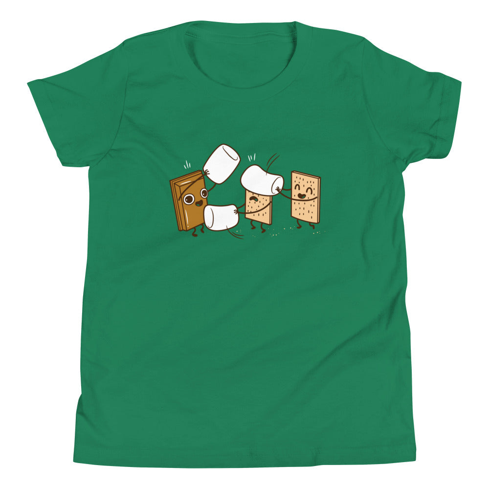 How S'mores Are Made Kid's Youth Tee product image 4