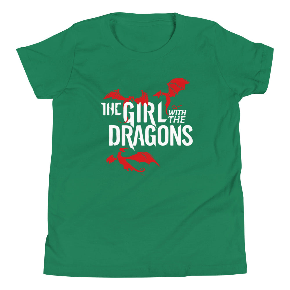 The Girl With Dragons Kid's Youth Tee product image 5