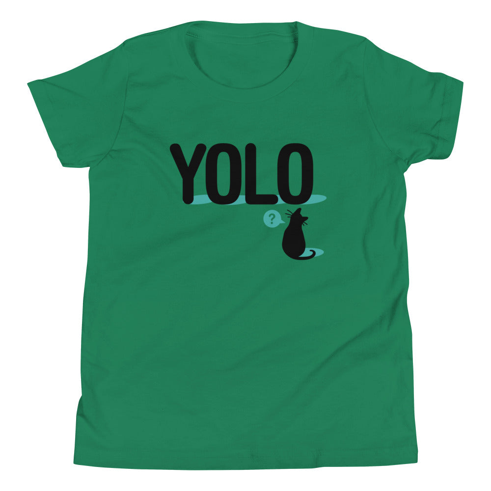 YOLO Cat Kid's Youth Tee product image 5