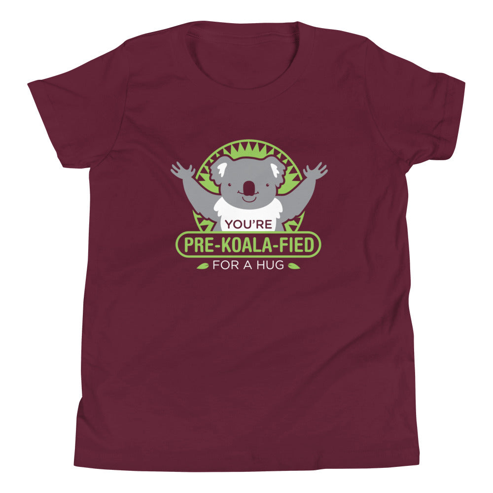You're Pre-Koala-Fied For A Hug Kid's Youth Tee product image 3