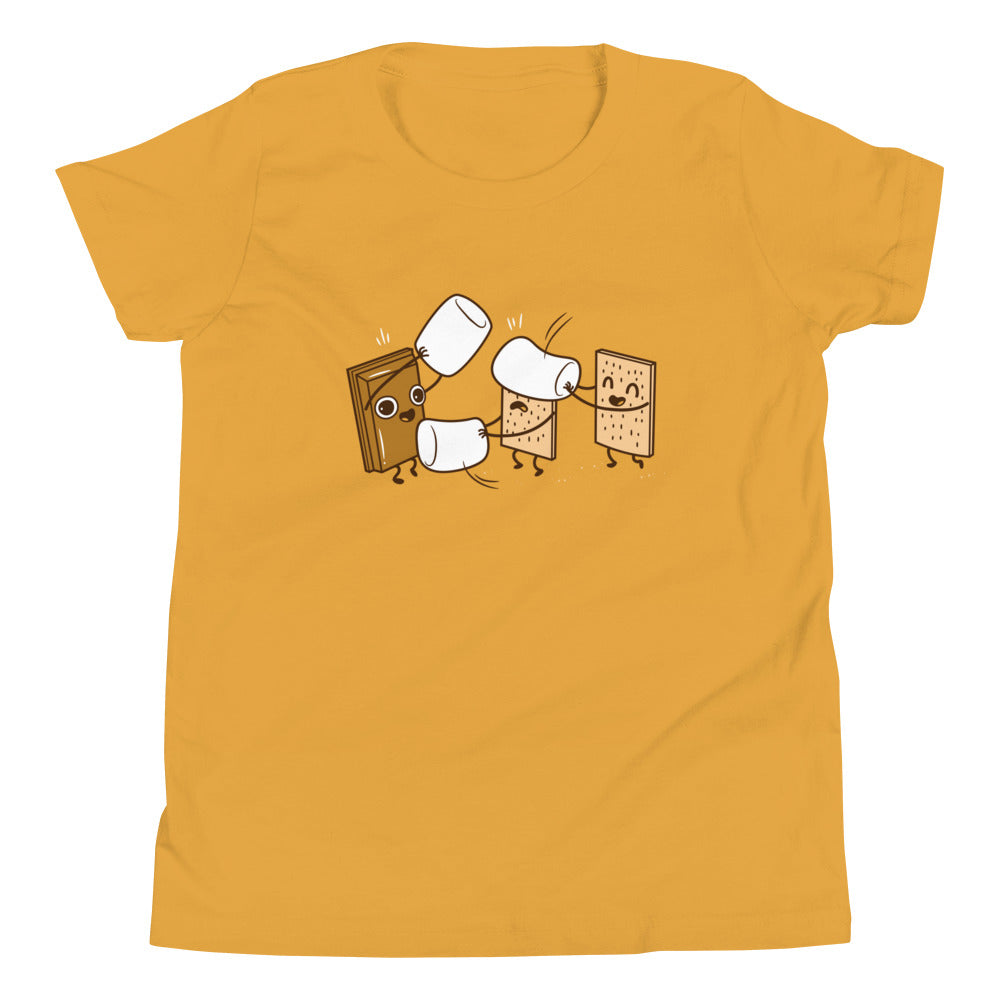 How S'mores Are Made Kid's Youth Tee product image 7