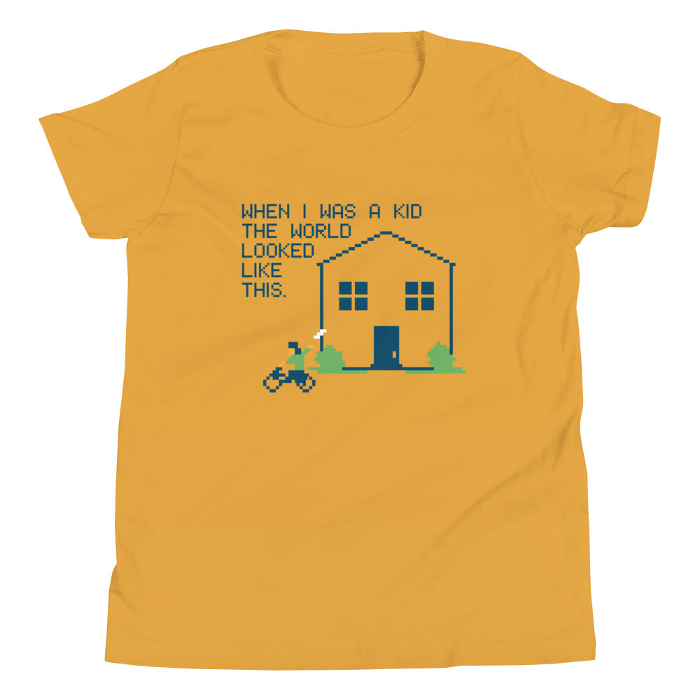 When I Was A Kid The World Kid's Youth Tee product image 2