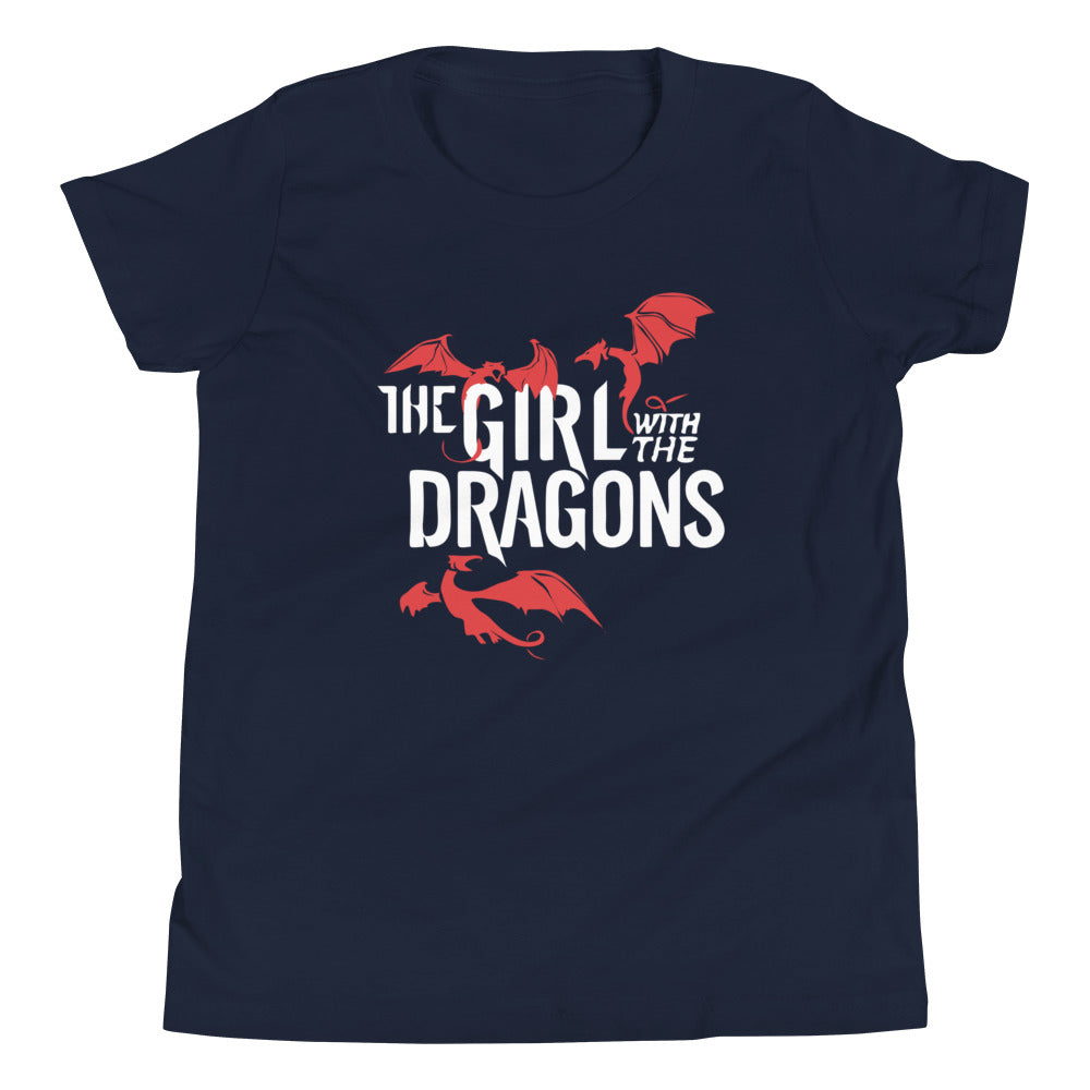The Girl With Dragons Kid's Youth Tee product image 2