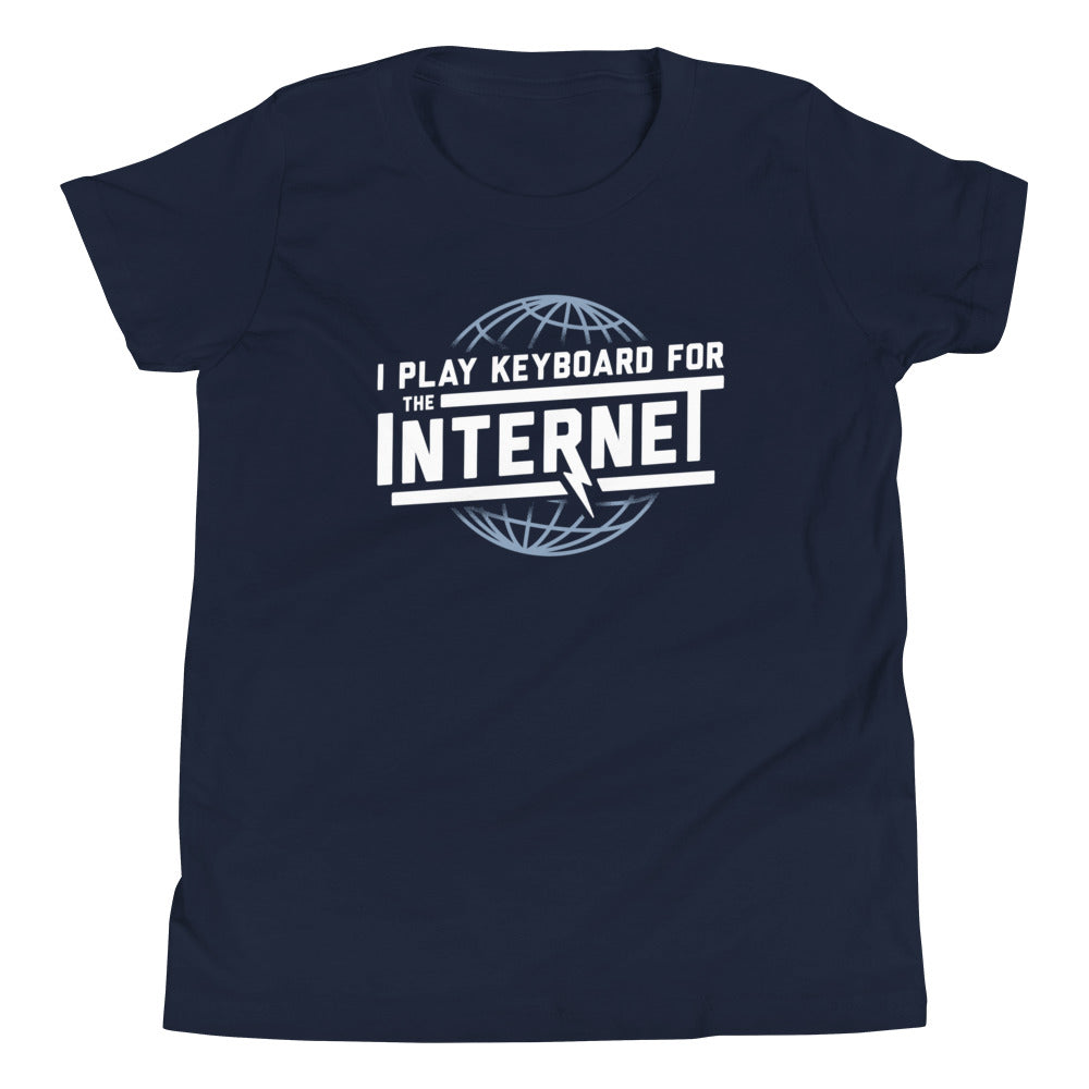 I Play Keyboard For The Internet Kid's Youth Tee product image 1