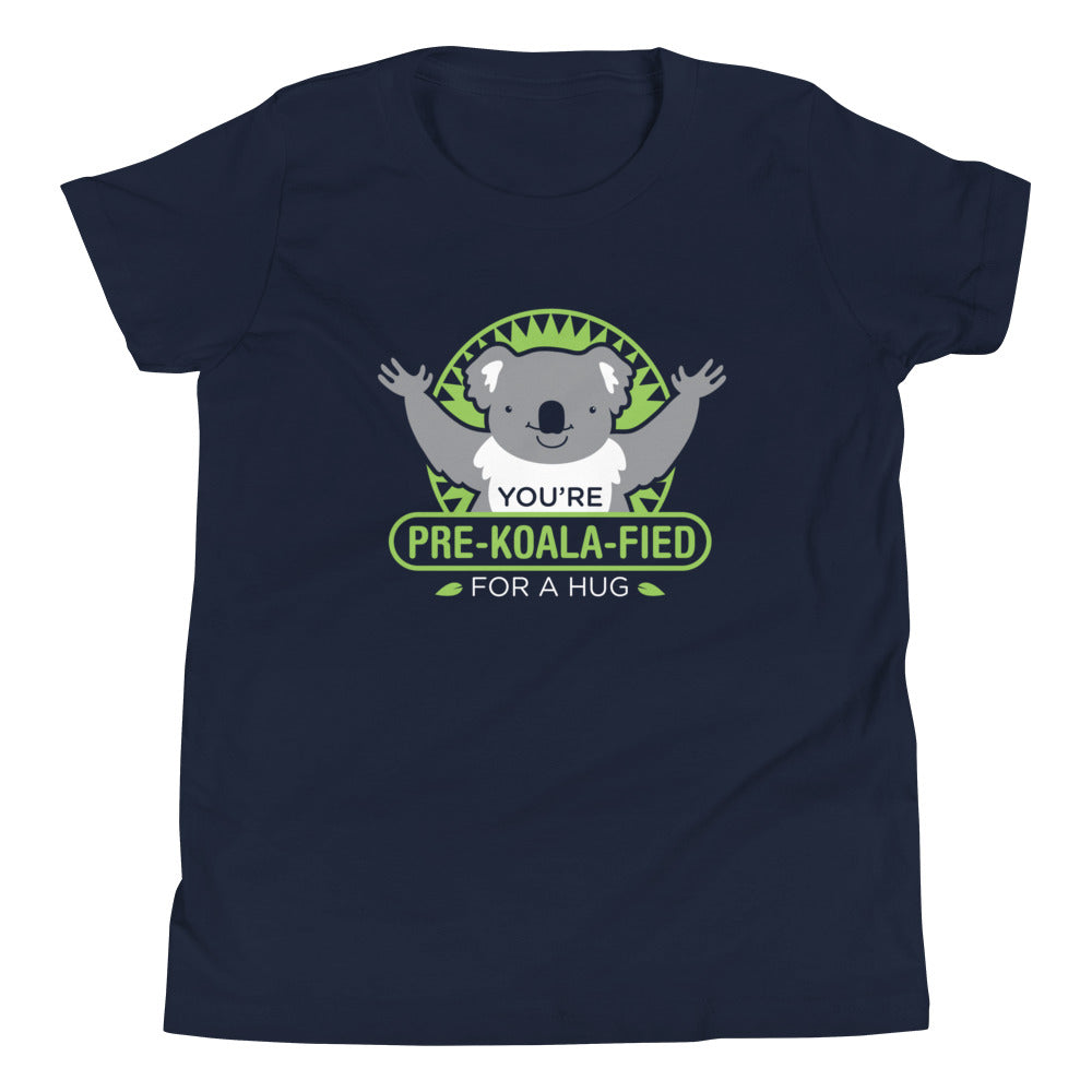 You're Pre-Koala-Fied For A Hug Kid's Youth Tee product image 1