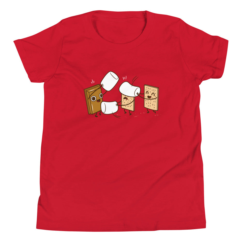 How S'mores Are Made Kid's Youth Tee product image 1