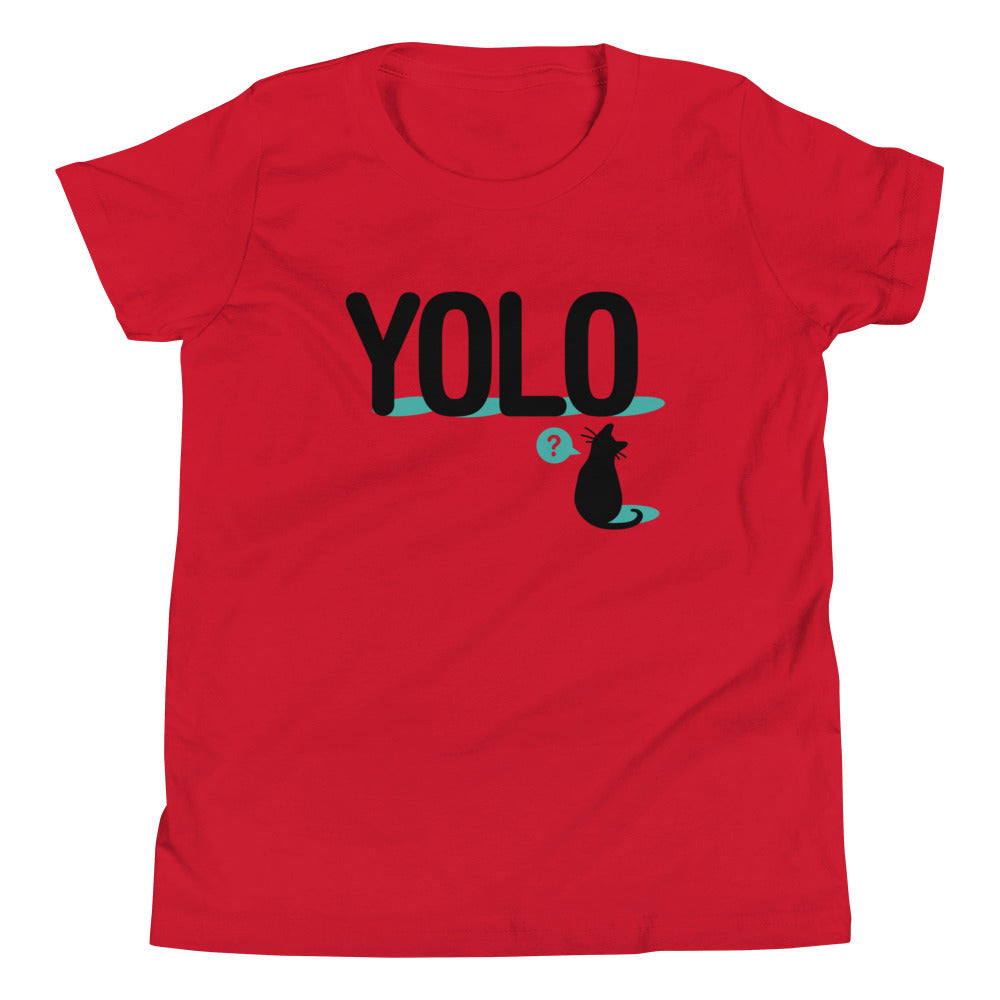 YOLO Cat Kid's Youth Tee product image 2