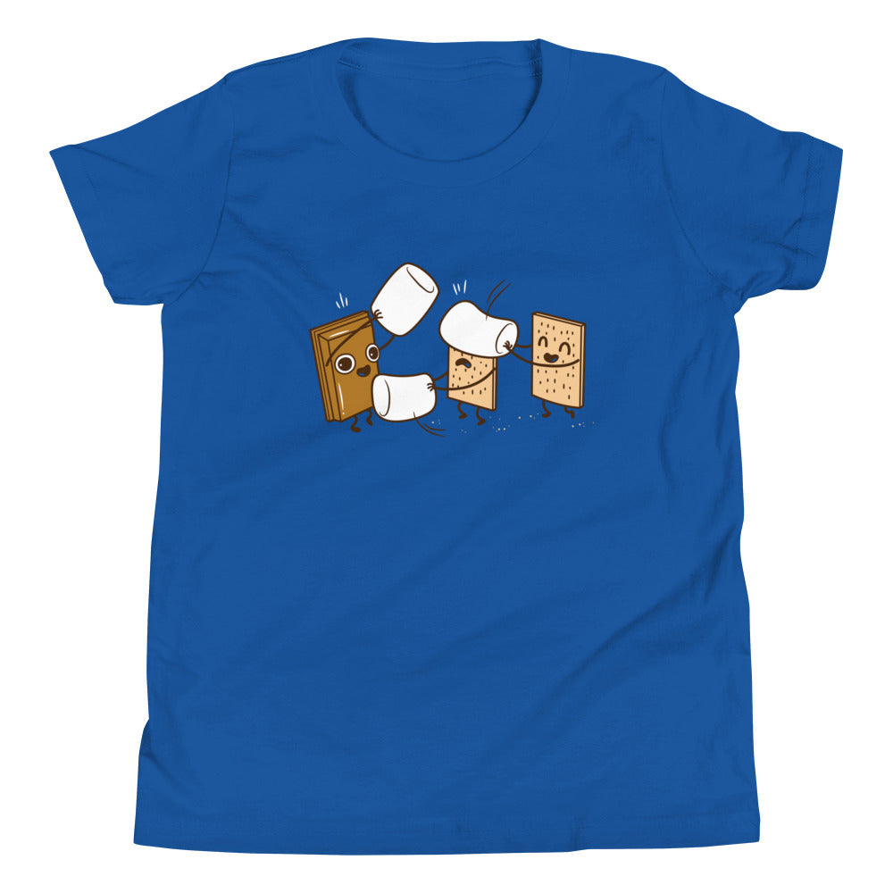 How S'mores Are Made Kid's Youth Tee product image 2